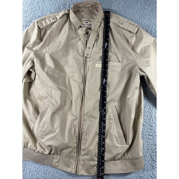 Harbor Bay Bomber Jacket Men‎ XLT Full Zip Lined Grandpa 80s 90s Retro - Picture 4 of 7